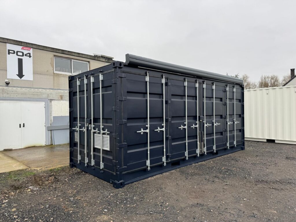 Container open side